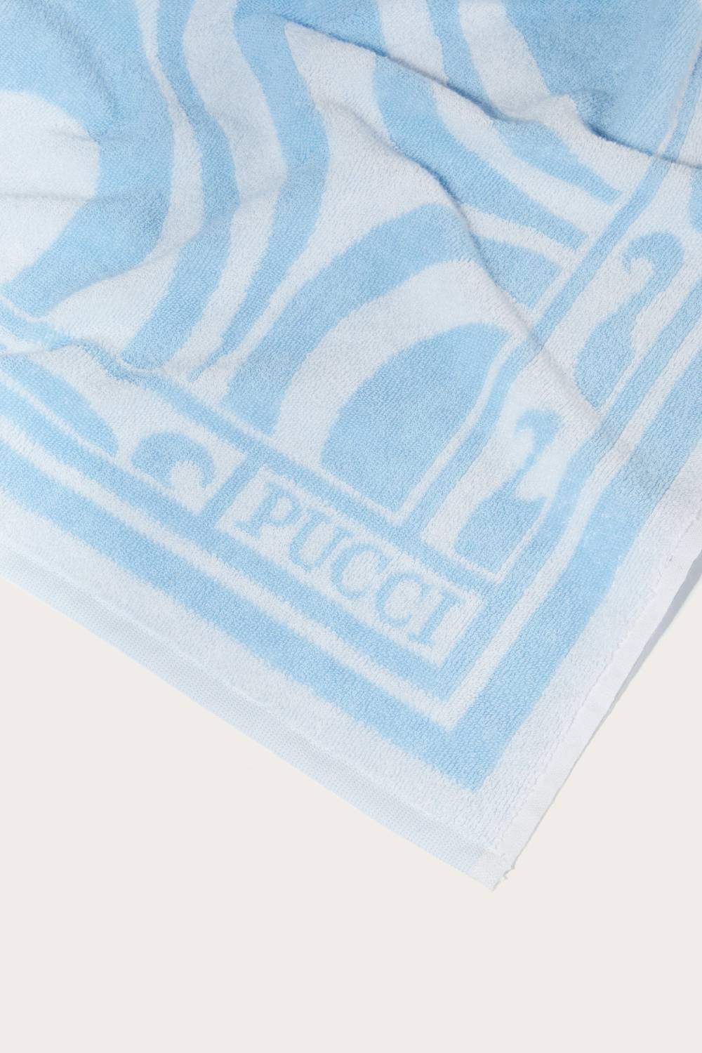 Pucci Telo mare jacquard con motivo Marmo Spedizione Gratuita