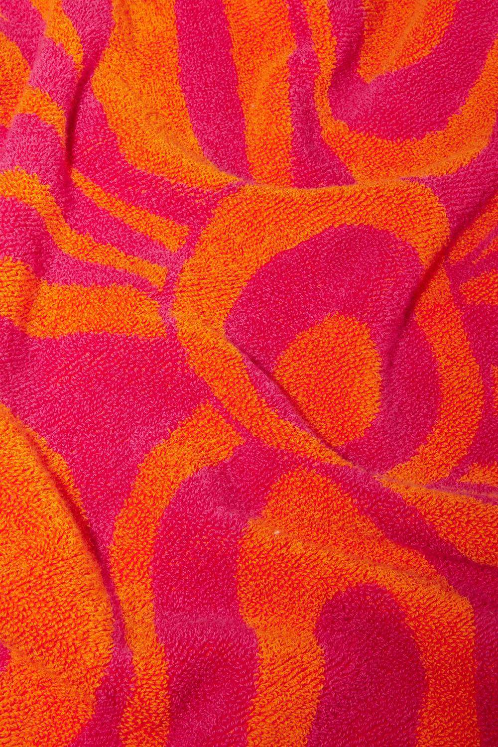Pucci Telo mare jacquard con motivo Marmo Pezzi Unici