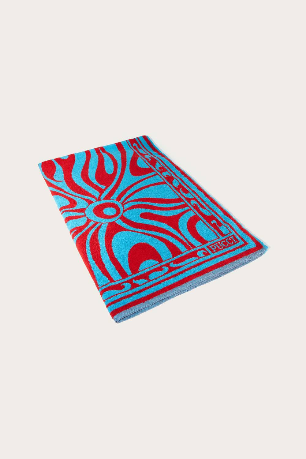 Pucci Telo mare jacquard con motivo Marmo Soddisfazione Garantita