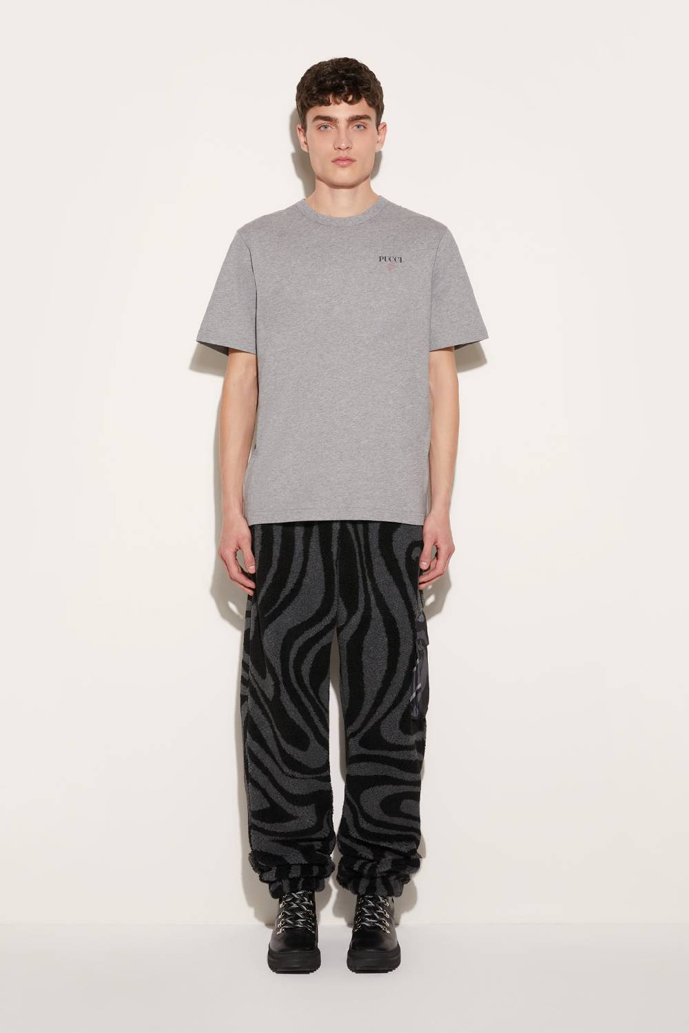 Pucci Pantaloni jacquard con motivo Marmo Outlet