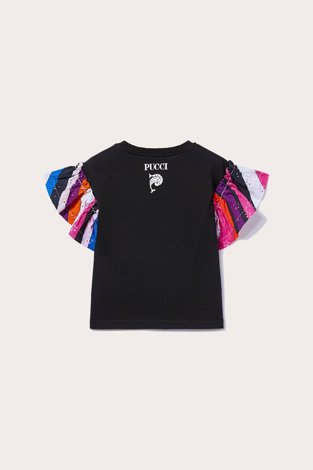 Pucci T-shirt con inserti Iride Offerta San Valentino