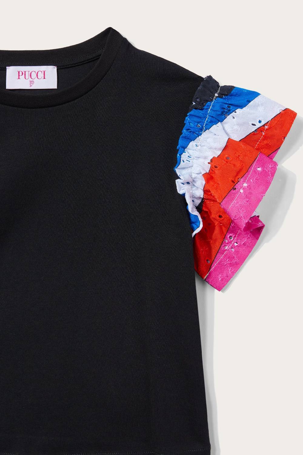 Pucci T-shirt con inserti Iride Offerta San Valentino
