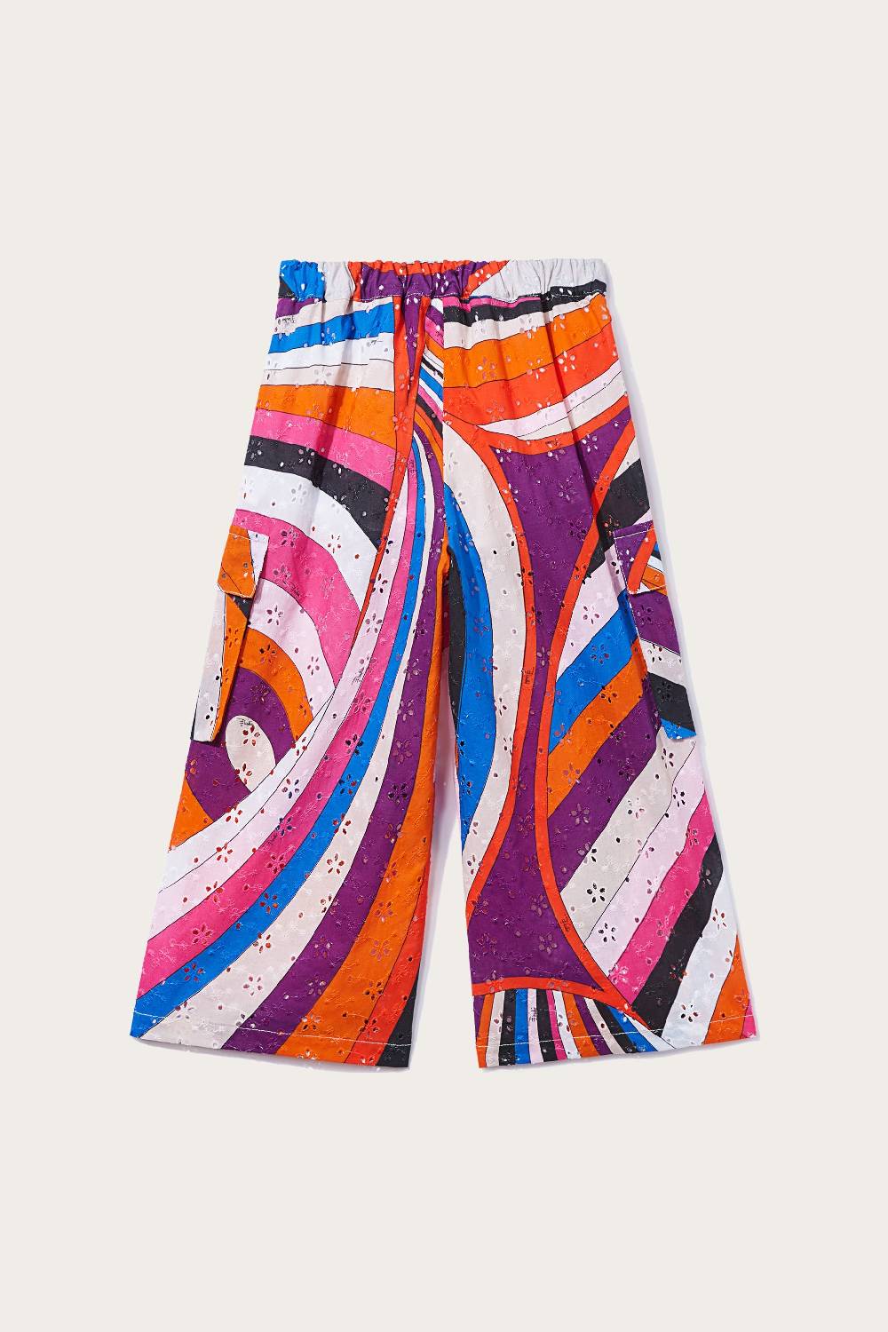 Pucci Pantaloni con stampa Iride Nuova