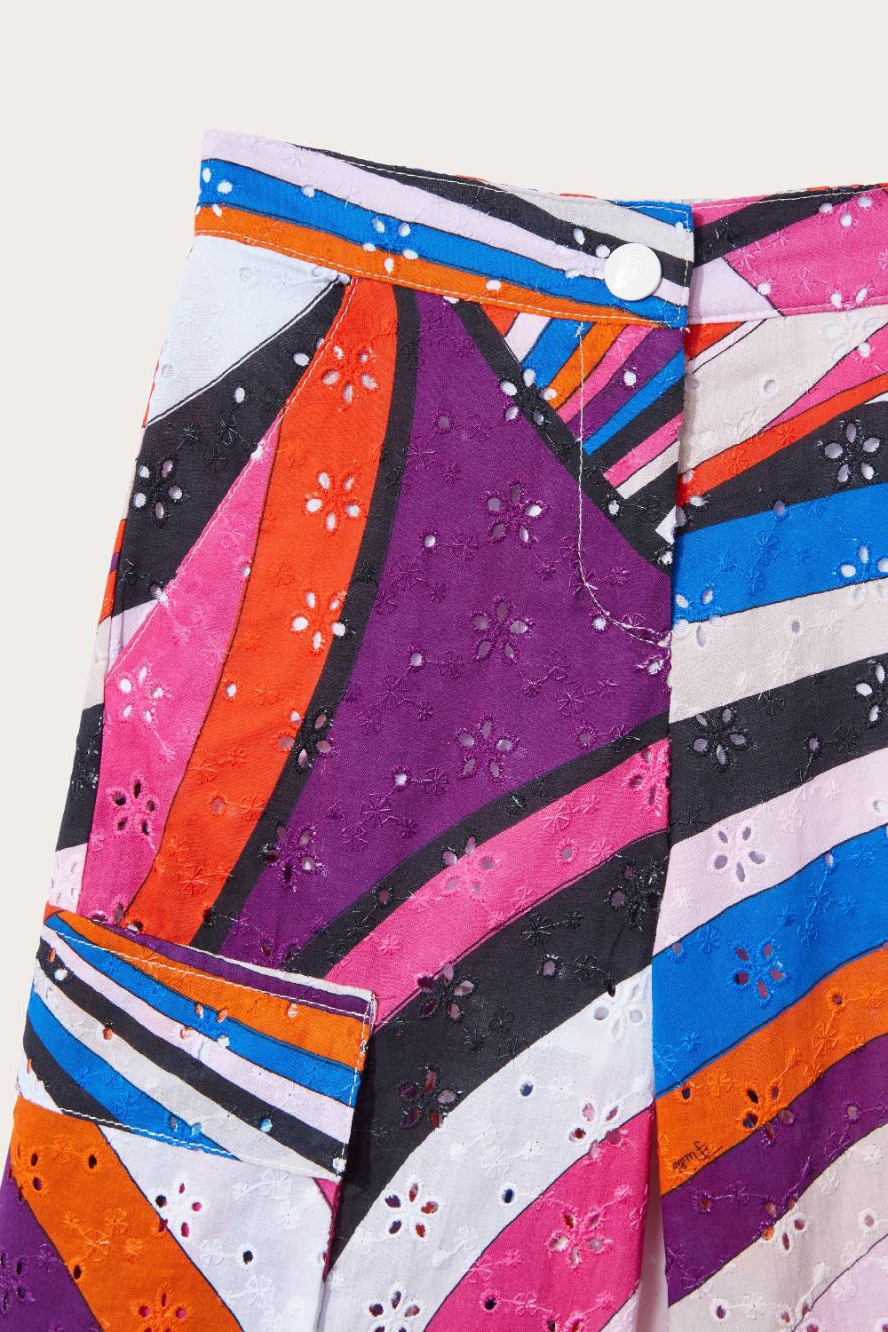 Pucci Pantaloni con stampa Iride Nuova