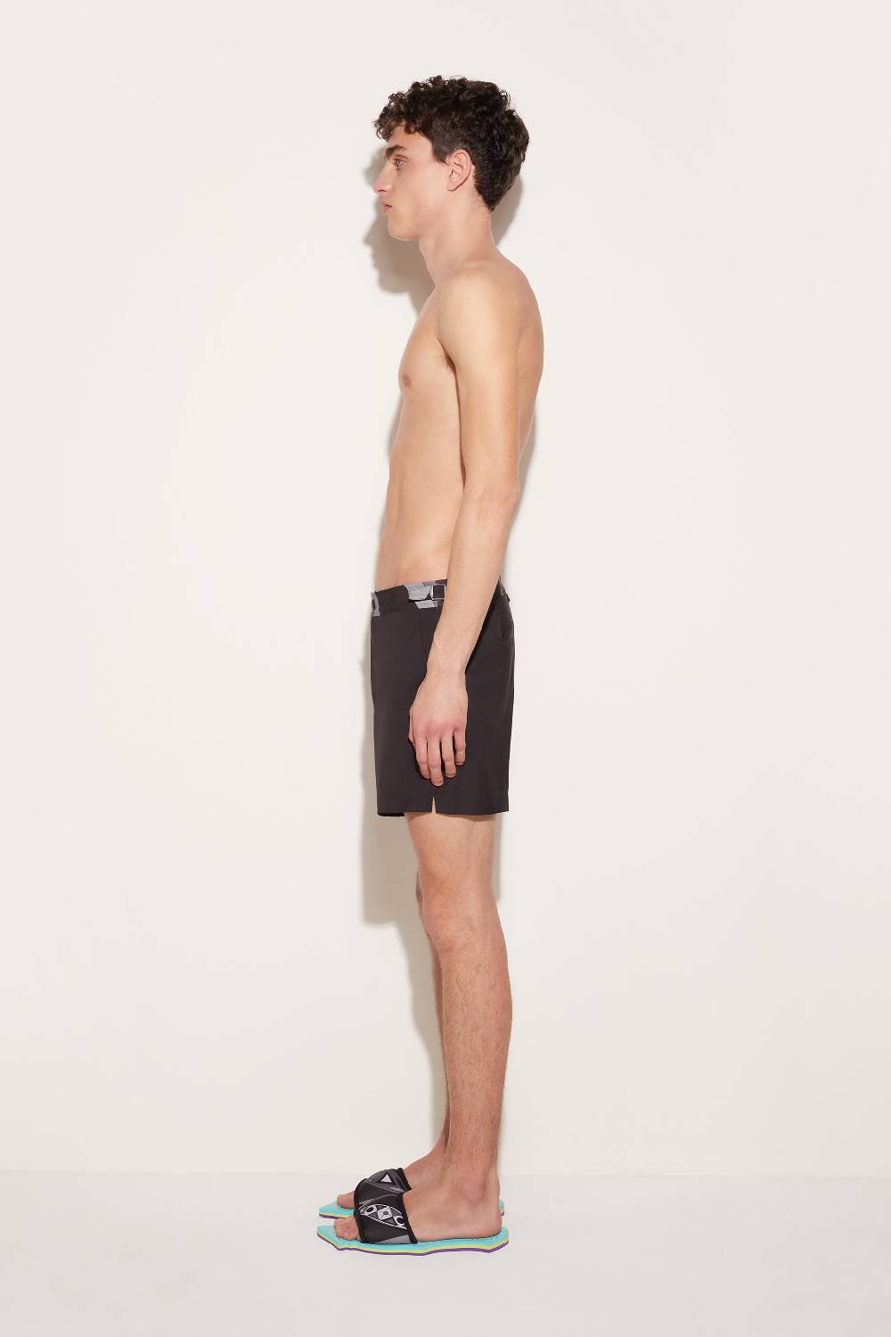 Pucci Shorts da mare con finiture Iride Pezzi Unici