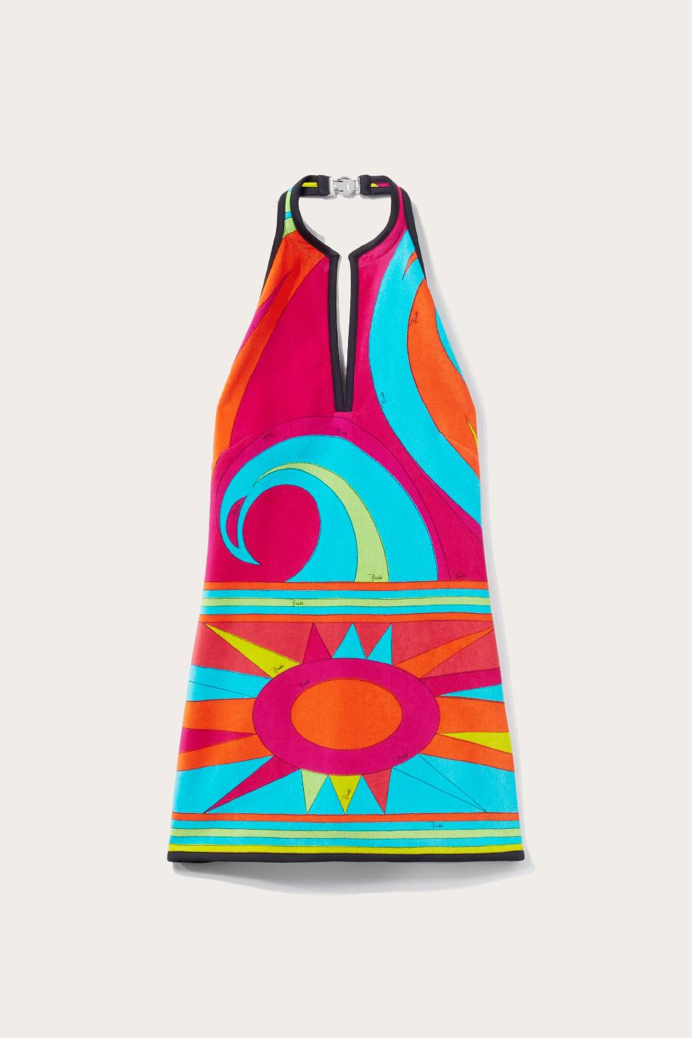 Pucci Mini abito con stampa Cigni Promozione Limitata