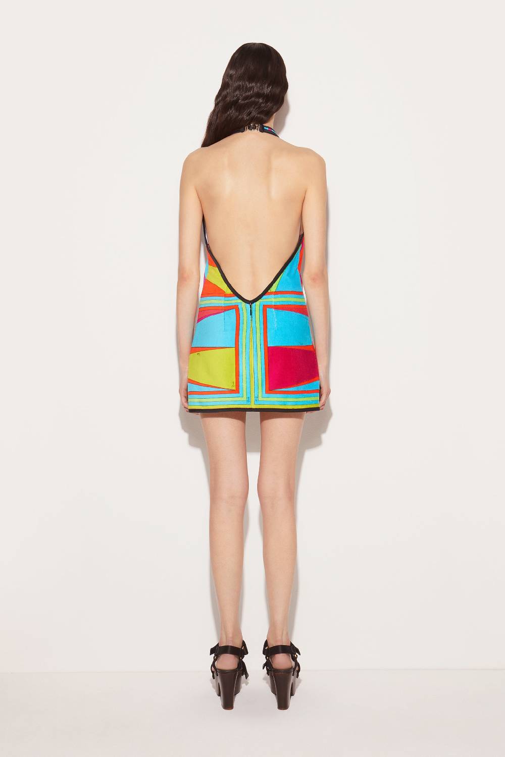 Pucci Mini abito con stampa Cigni Promozione Limitata