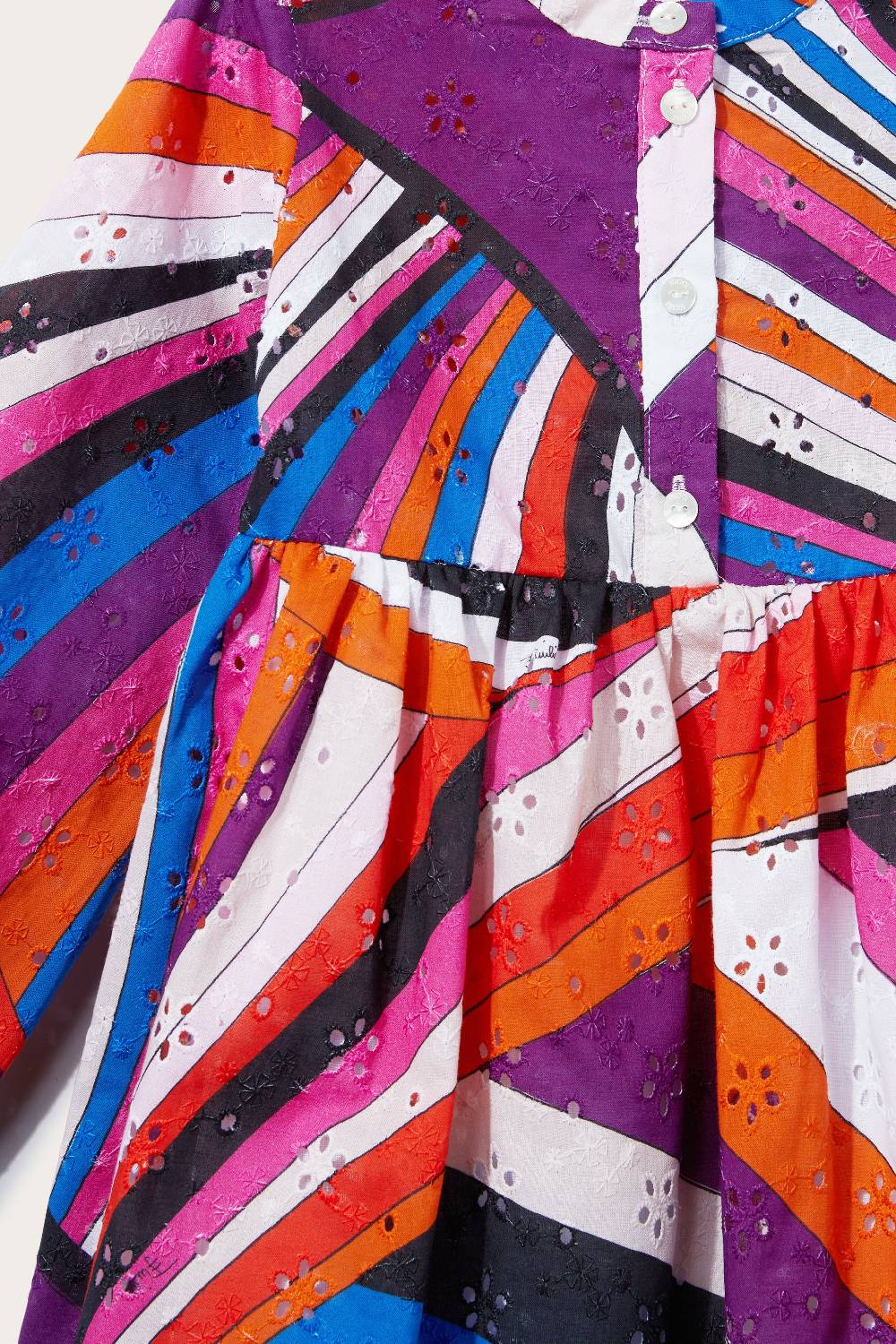 Pucci Abito con stampe Iride e Marmo Novità