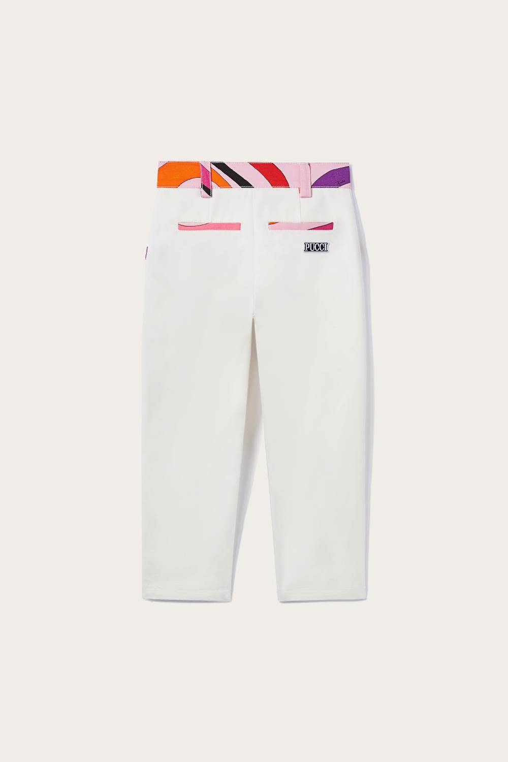 Pucci Pantaloni con finiture Marmo Nuovo