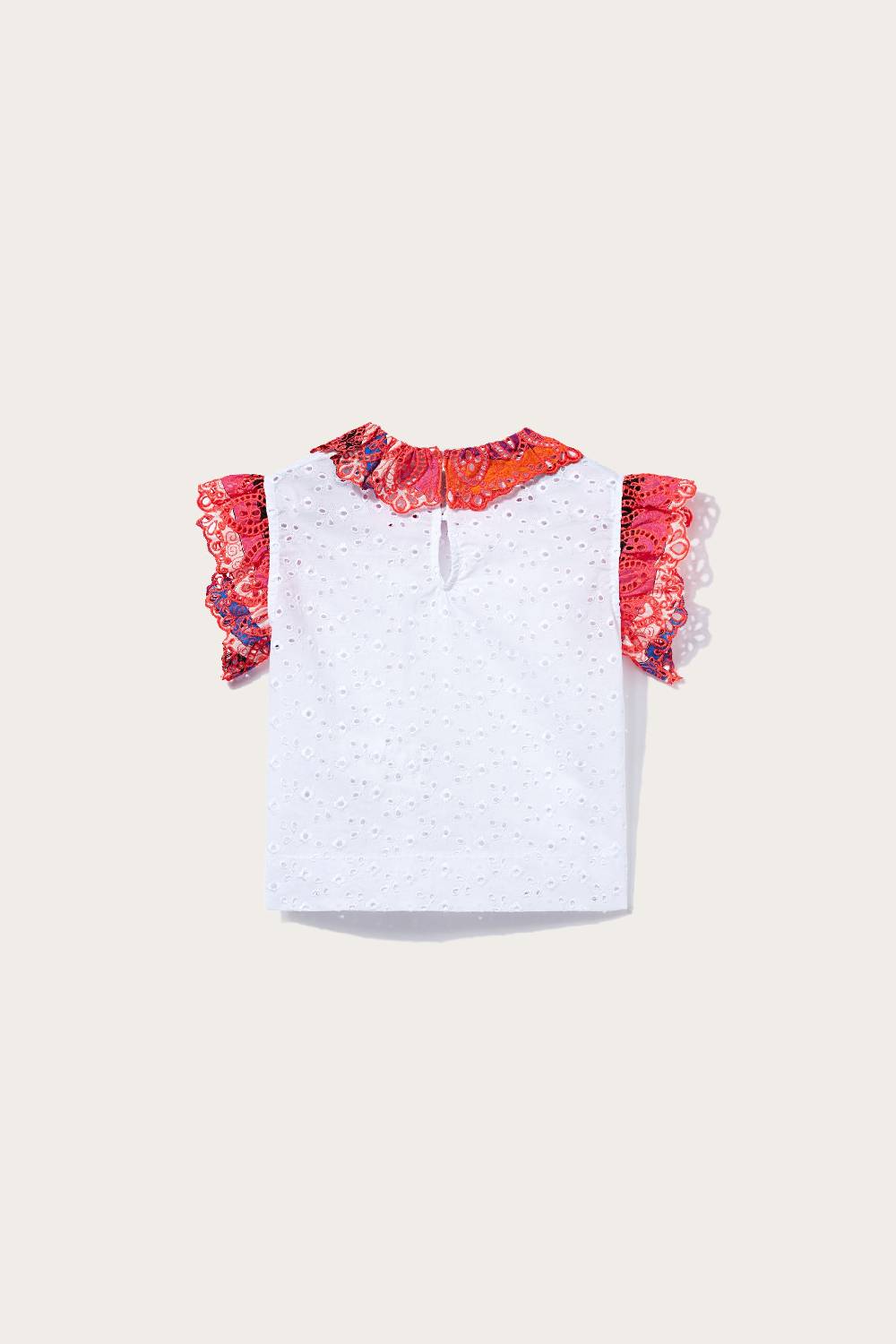 Pucci Top con finiture in sangallo Vendita