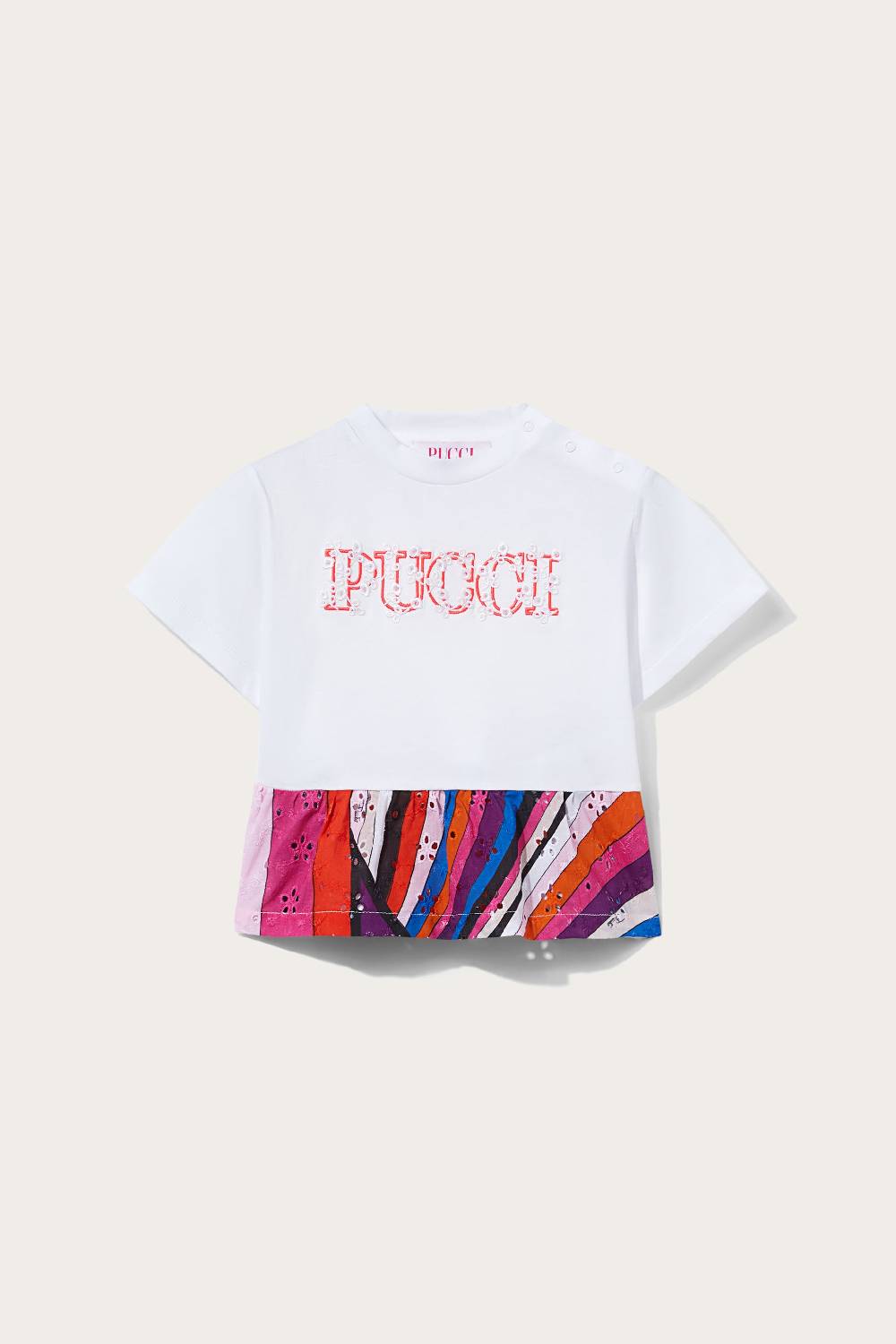 Pucci T-shirt con inserto Iride