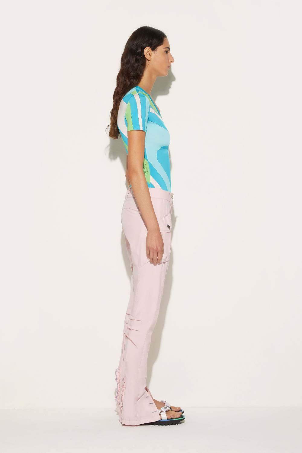 Pucci T-shirt con stampa Marmo Fino Al -60%