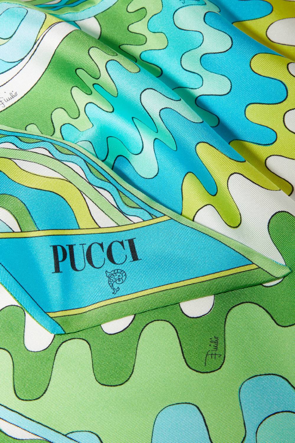 Pucci Foulard in seta con stampa Bersaglio Outlet
