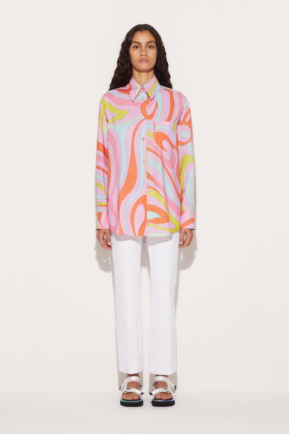 Pucci Camicia con stampa Marmo Hotsell