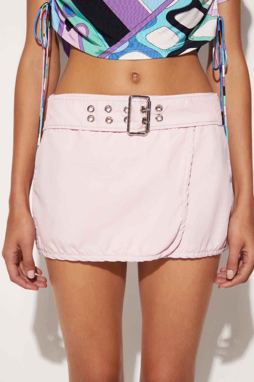 Pucci Minigonna con cintura Vendita Calda