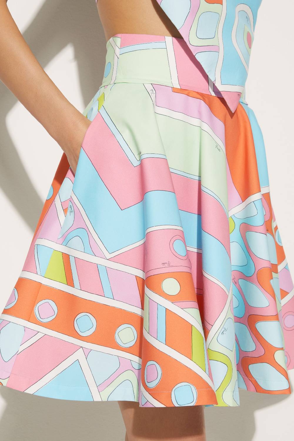 Pucci Minigonna con stampa Vivara Vendite Flash