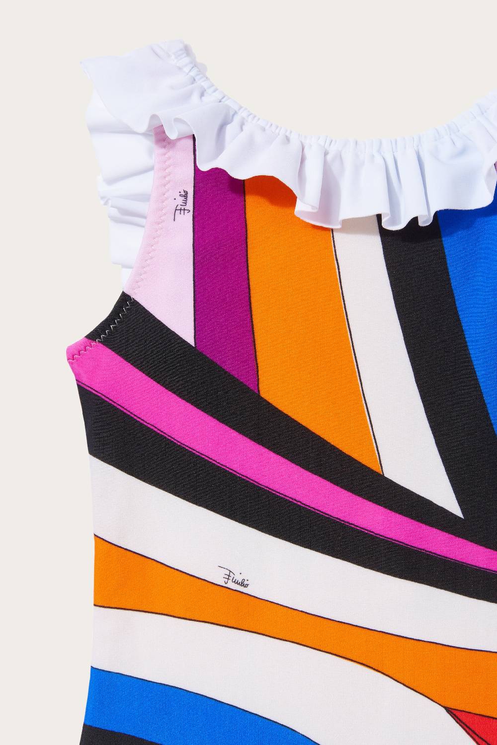 Pucci Costume con stampa Iride In Saldo