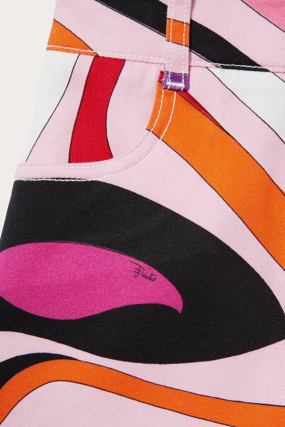 Pucci Gonna con stampa Marmo In Linea