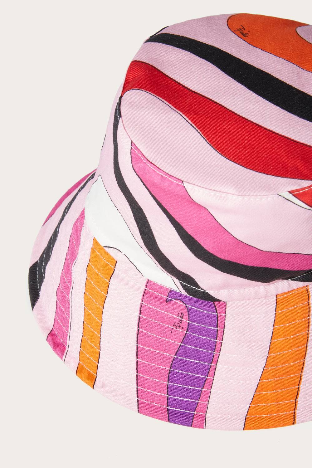 Pucci Cappello da pescatore con stampa Marmo Spedizione Gratuita