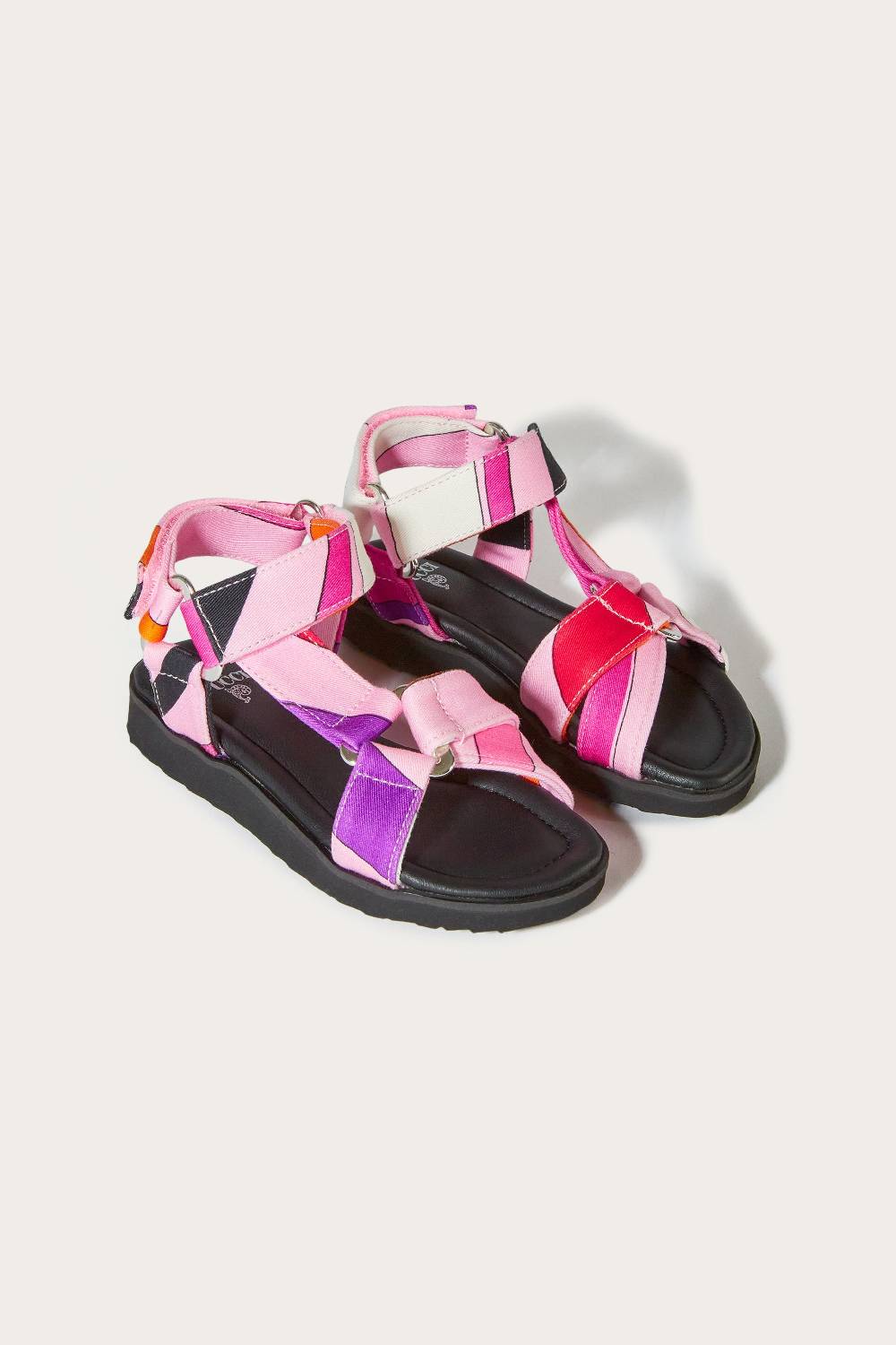 Pucci Sandali con stampa Marmo Pezzi Unici