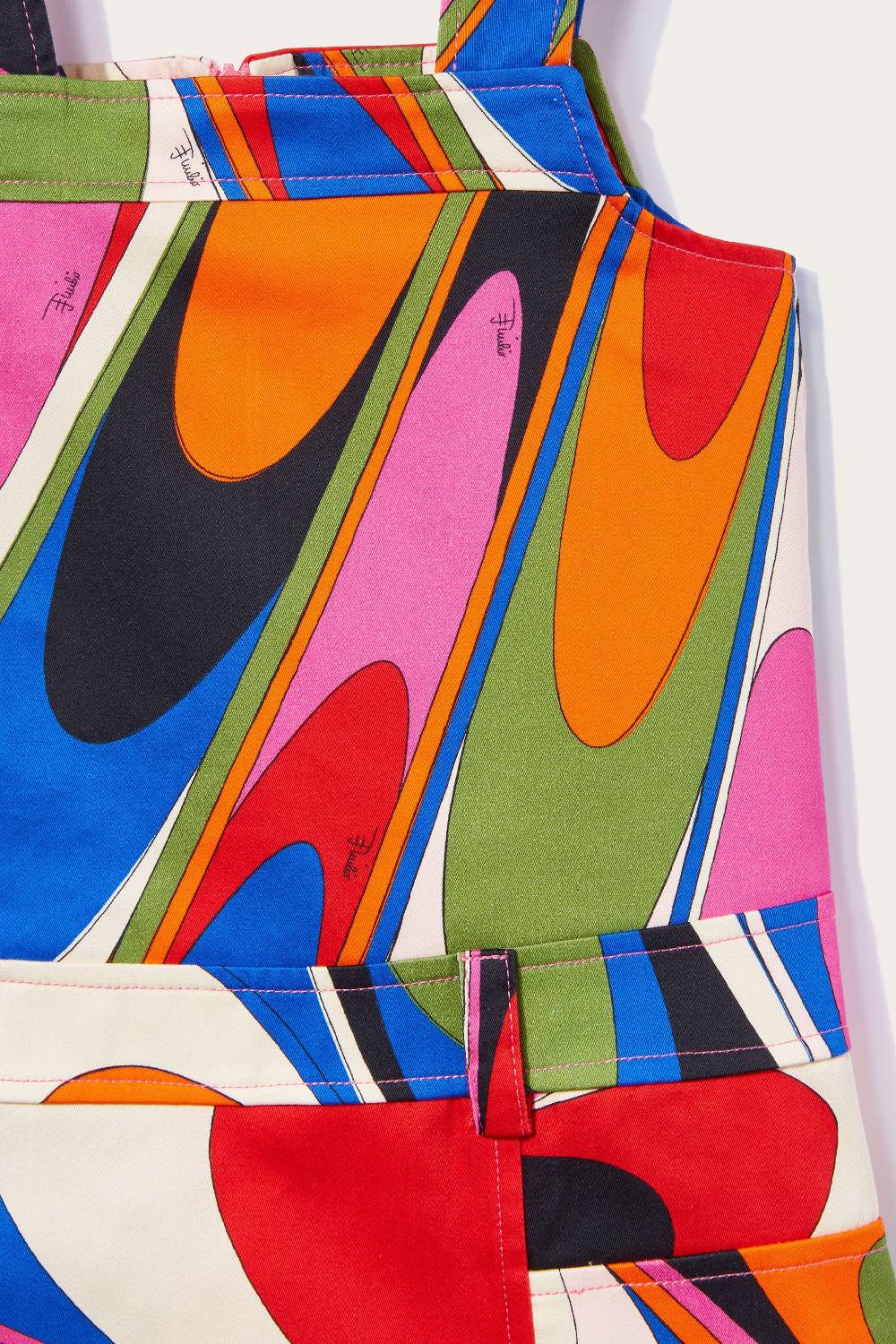 Pucci Abito con stampa Onde Qualità Garantita