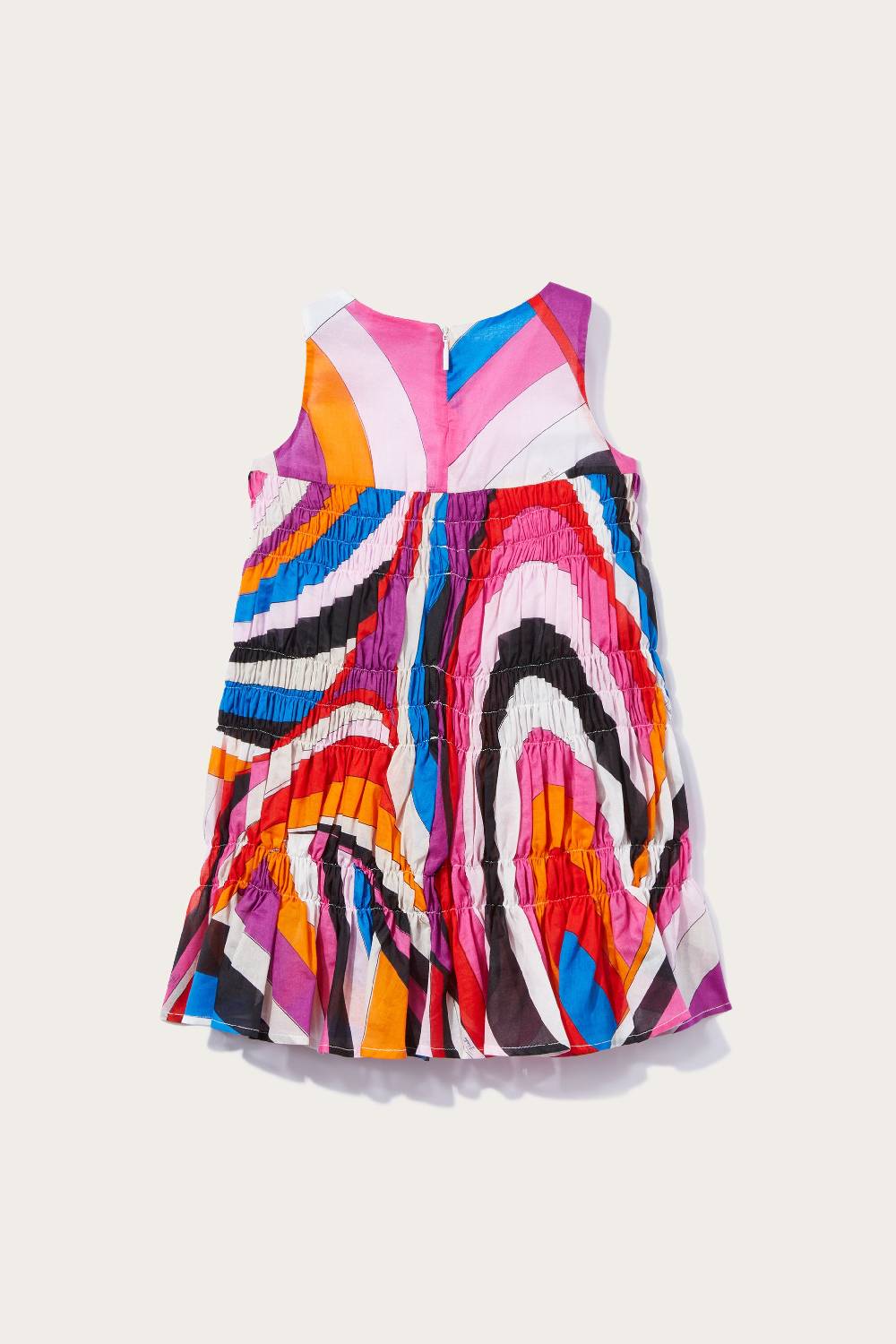 Pucci Abito a punto smock con stampa Iride Consegna Veloce
