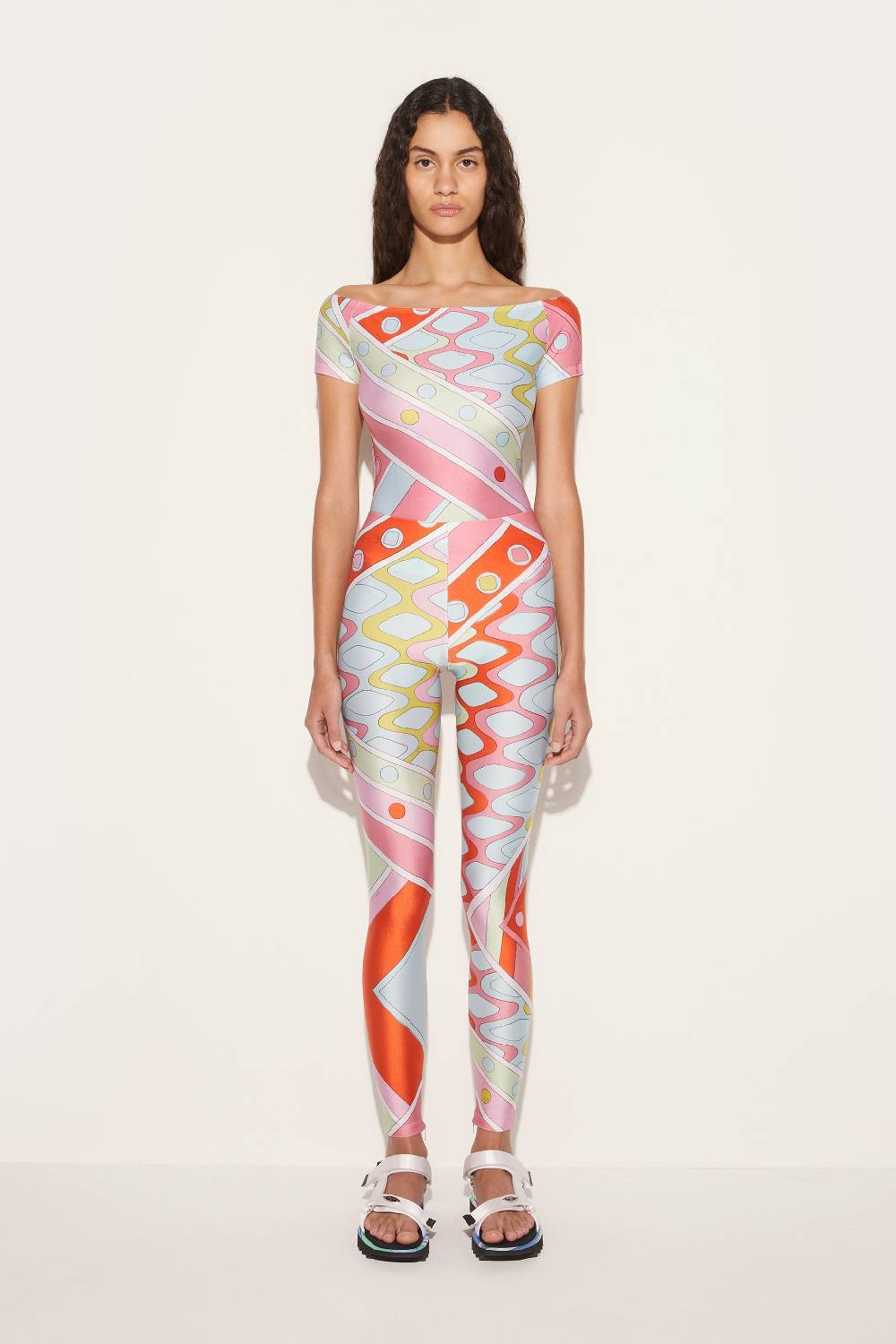 Pucci Leggings con stampa Vivara Sottocosto