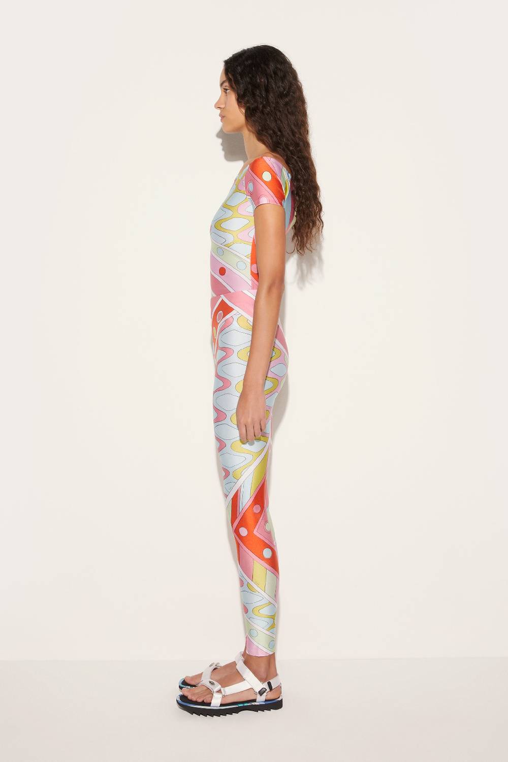 Pucci Leggings con stampa Vivara Sottocosto