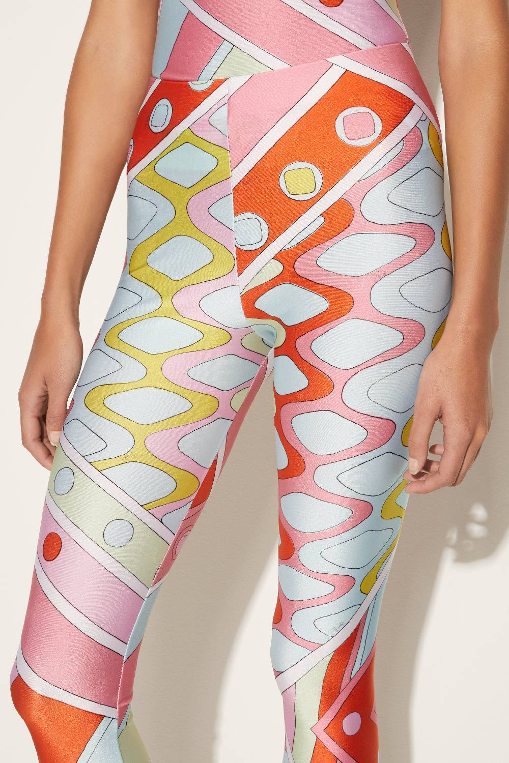 Pucci Leggings con stampa Vivara Sottocosto