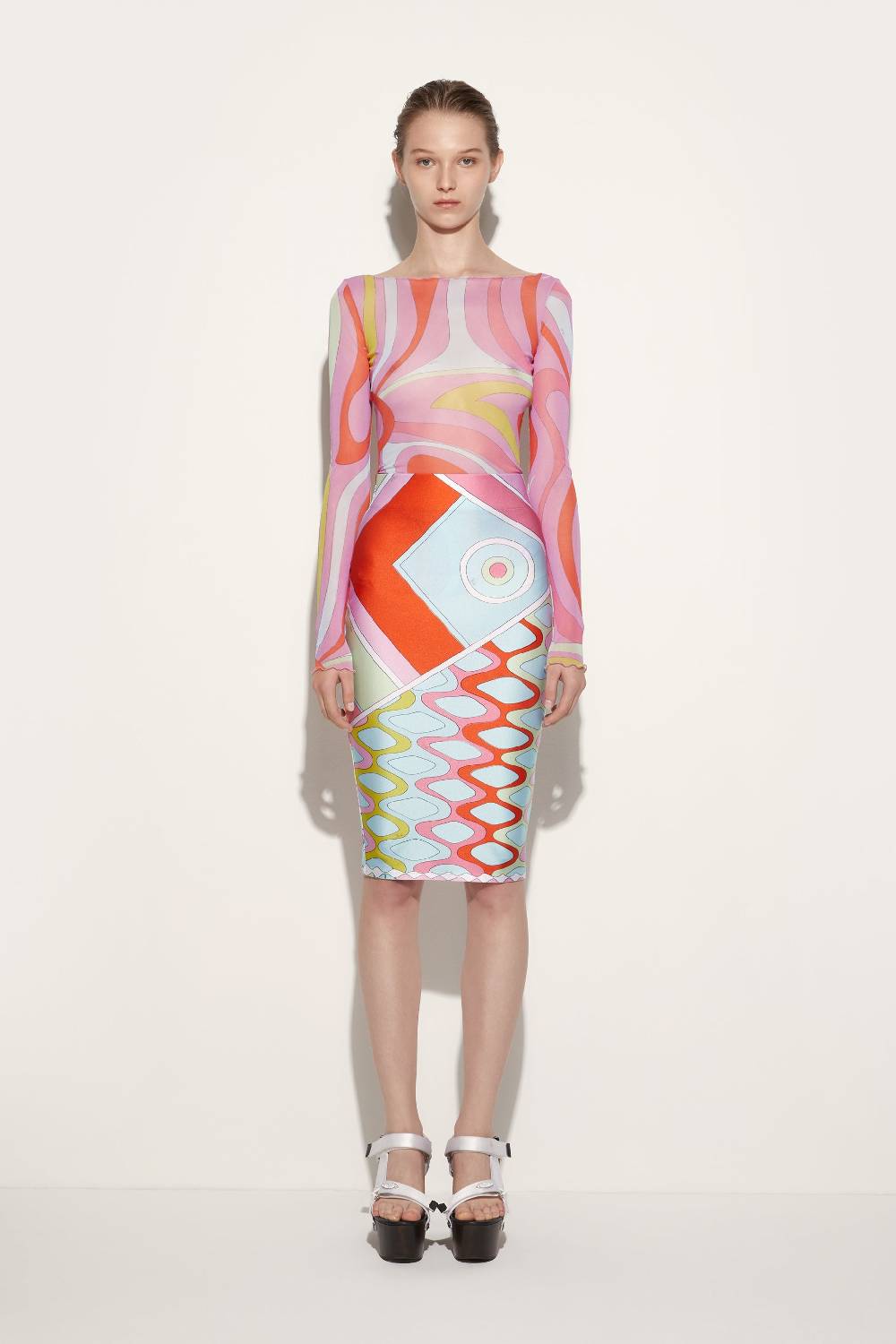 Pucci Top con stampa Marmo Online
