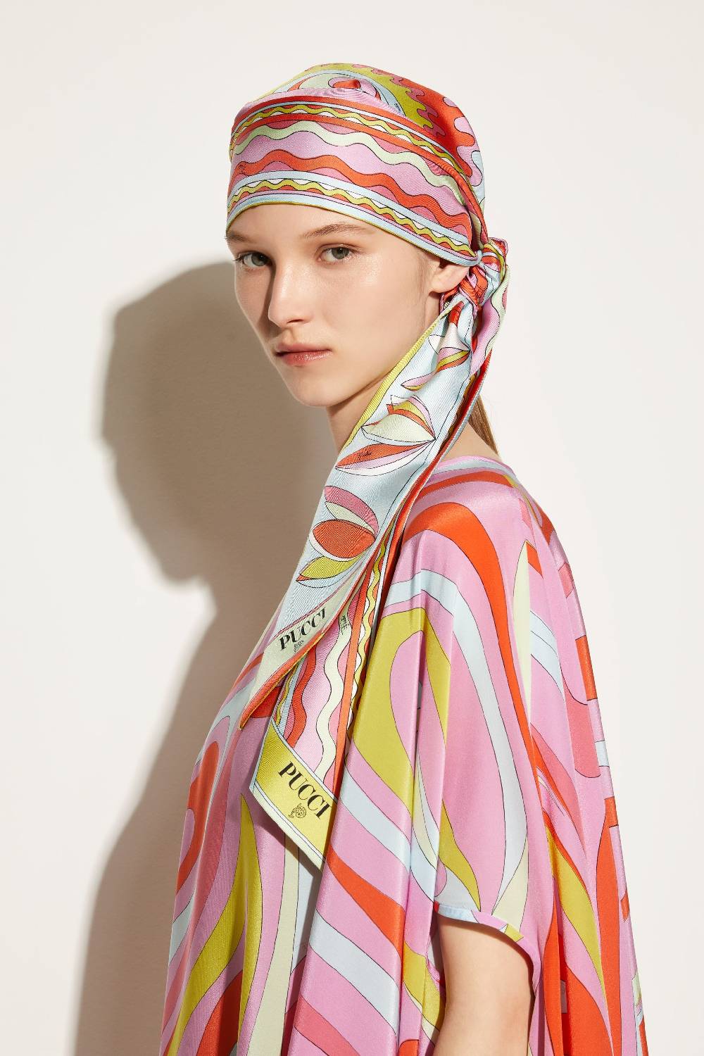 Pucci Foulard in seta con stampa Bersaglio Saldi