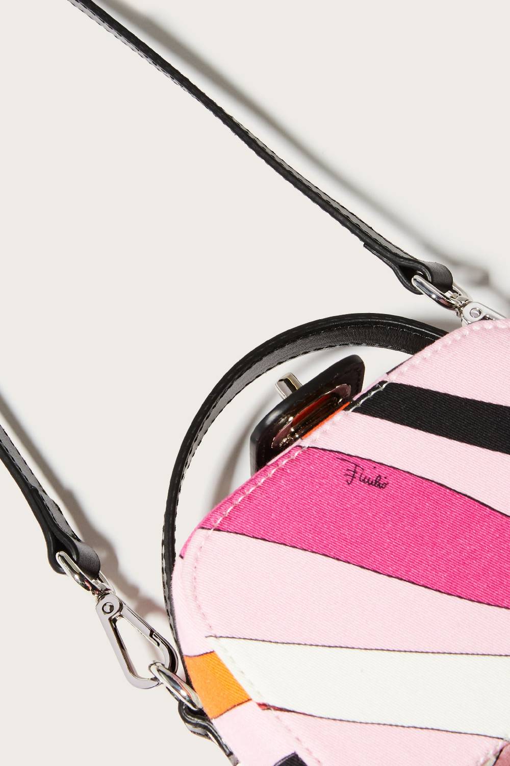 Pucci Borsa a tracolla con stampa Marmo Moda