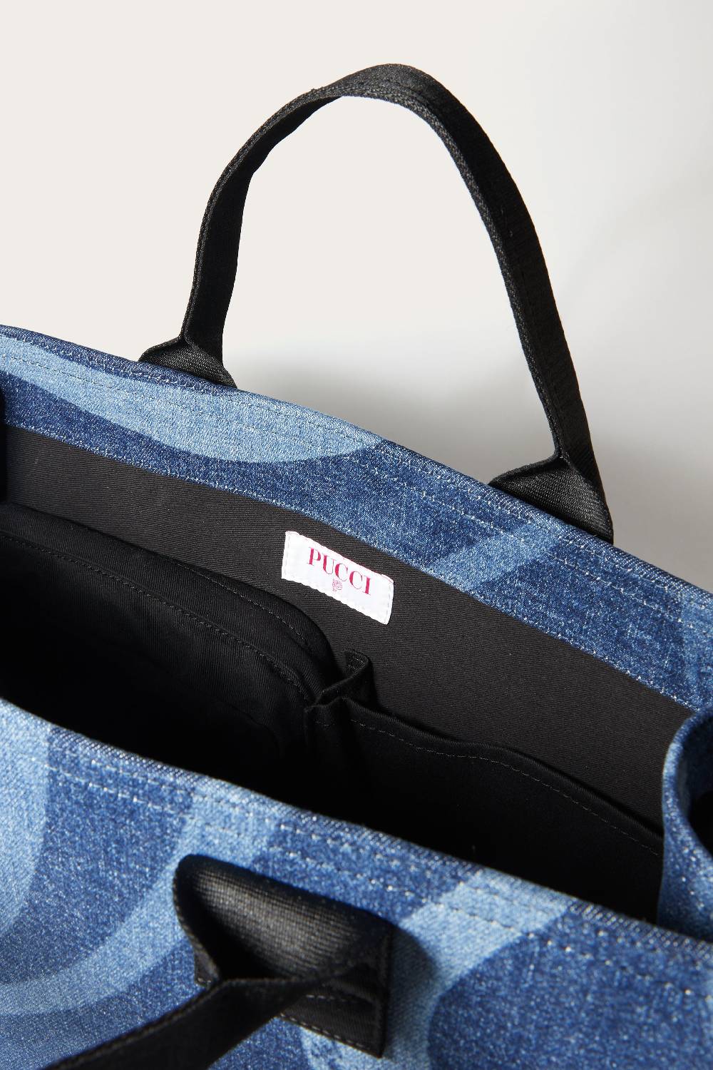 Pucci Marmo-Print Denim Changing Bag Novità