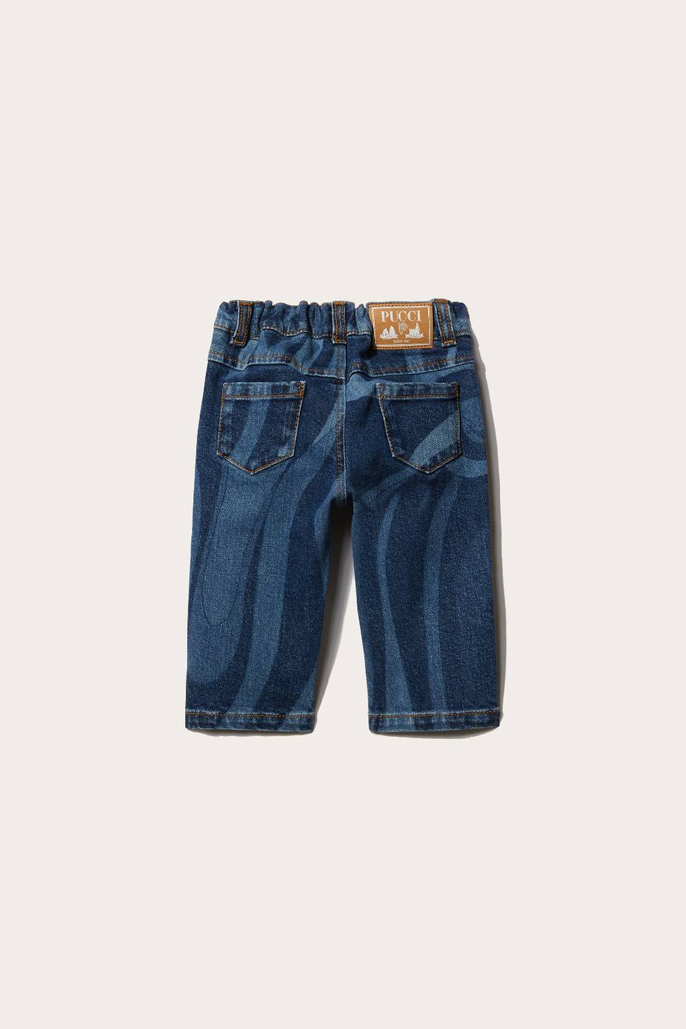 Pucci Marmo-Print Straight-Leg Jeans Hotsell