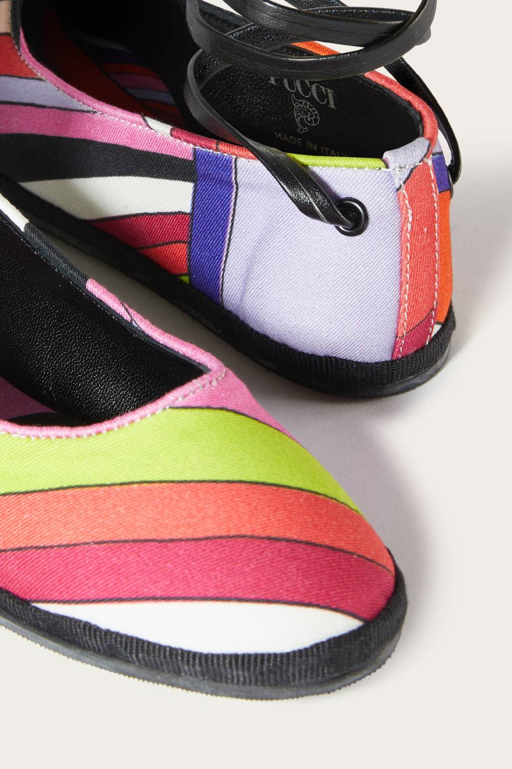 Pucci Iride-Print Ballet Pumps Qualità