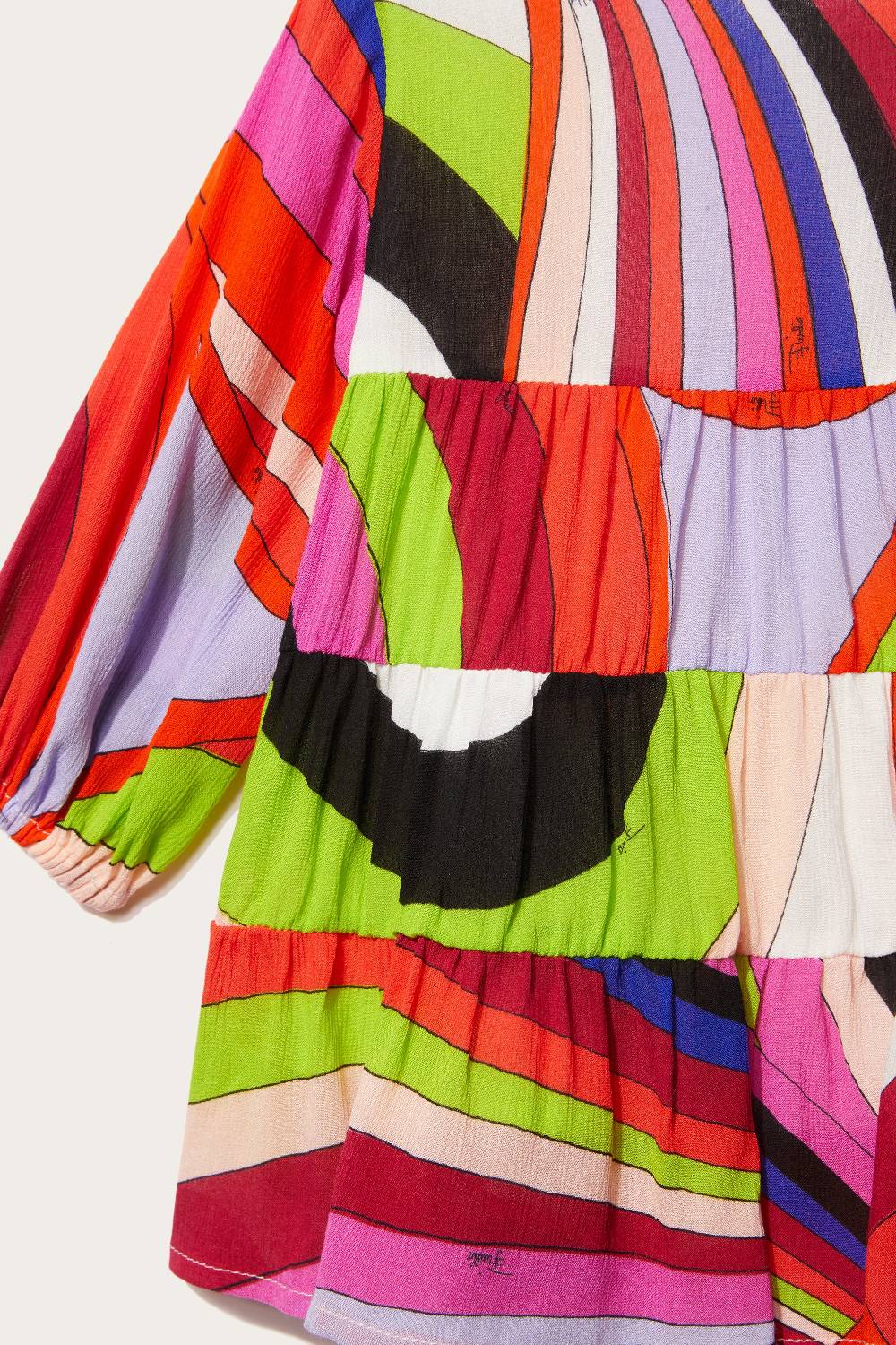 Pucci Iride-Print Dress Vendita