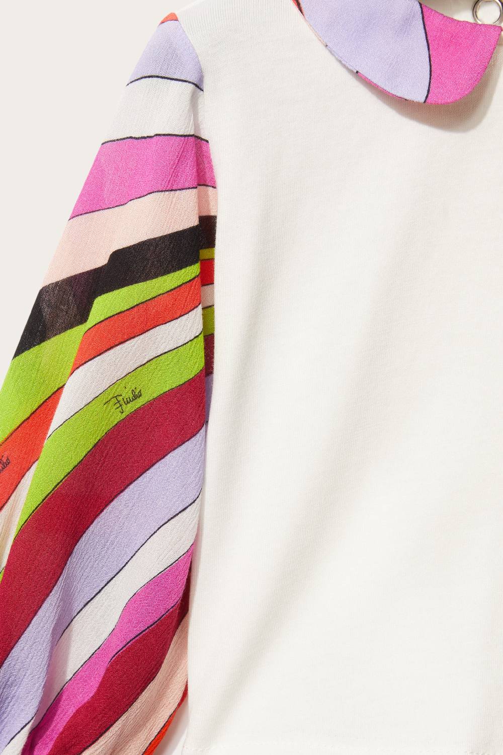 Pucci Iride-Print Cotton Top Outlet