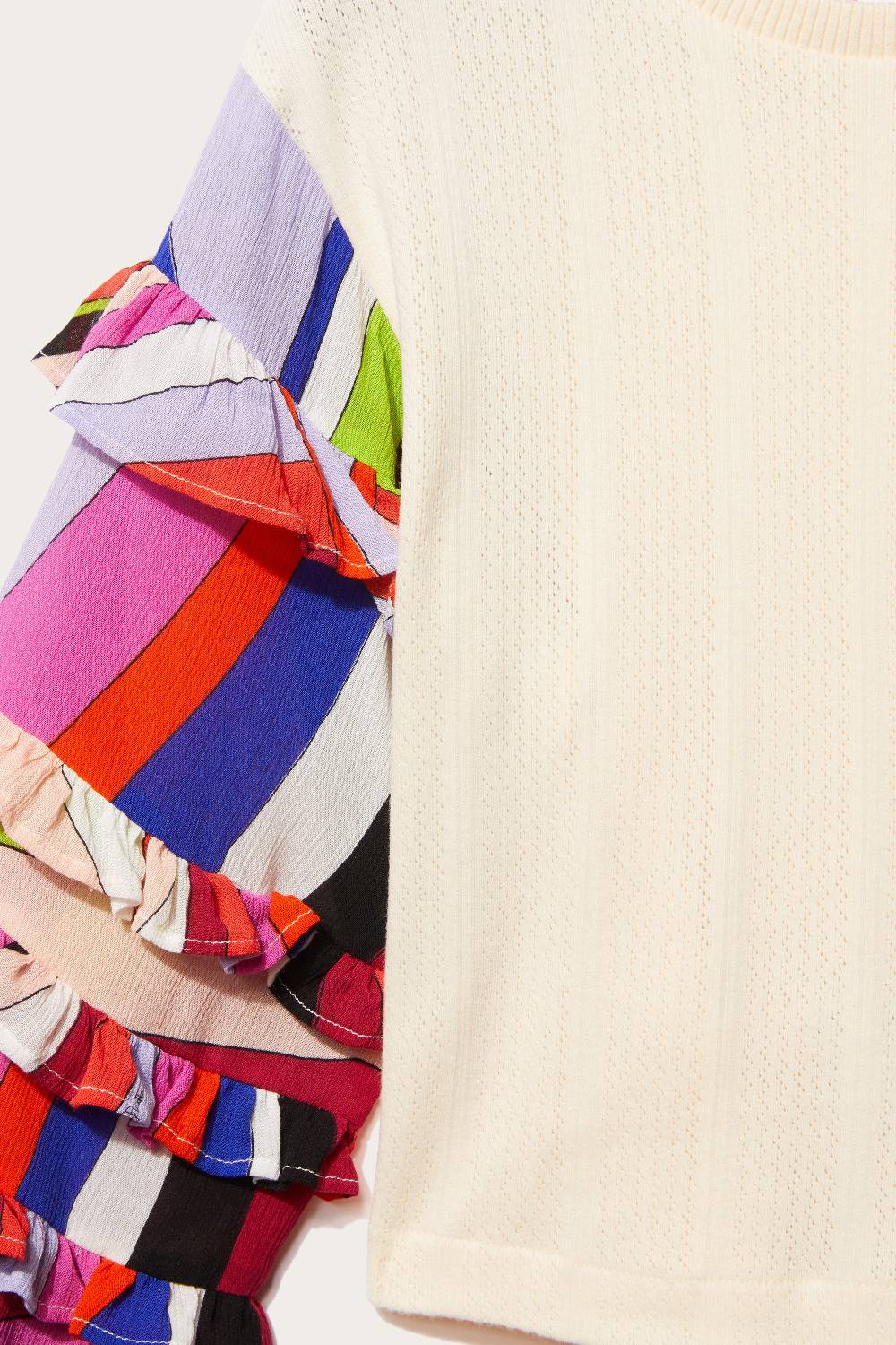 Pucci Iride-Print Crochet Top Vendita Economica