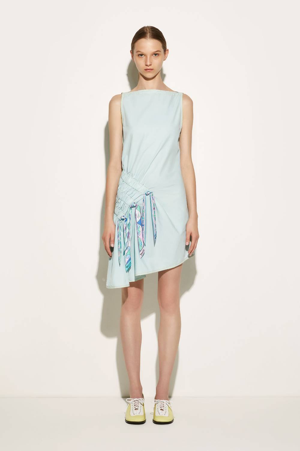 Pucci Mini abito con arricciature e finiture Vivara Nuovo