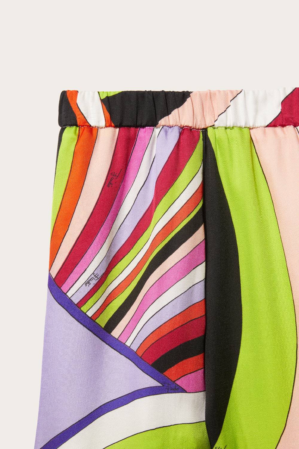 Pucci Iride-Print Trousers Soddisfazione Garantita