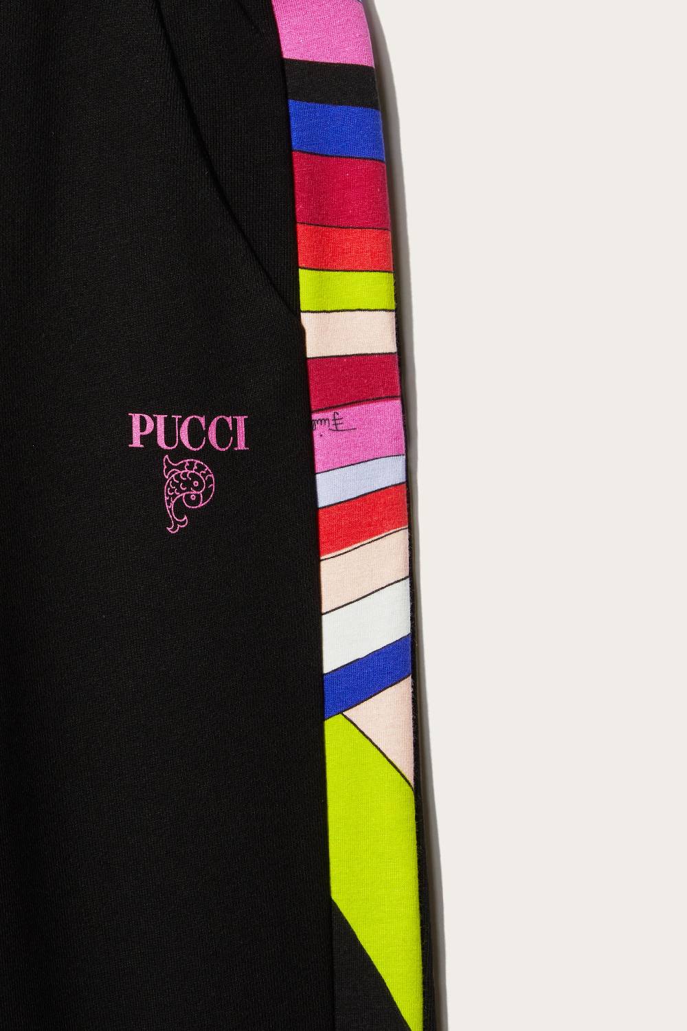 Pucci Iride-Print Cotton Sweatpants Negozi Online
