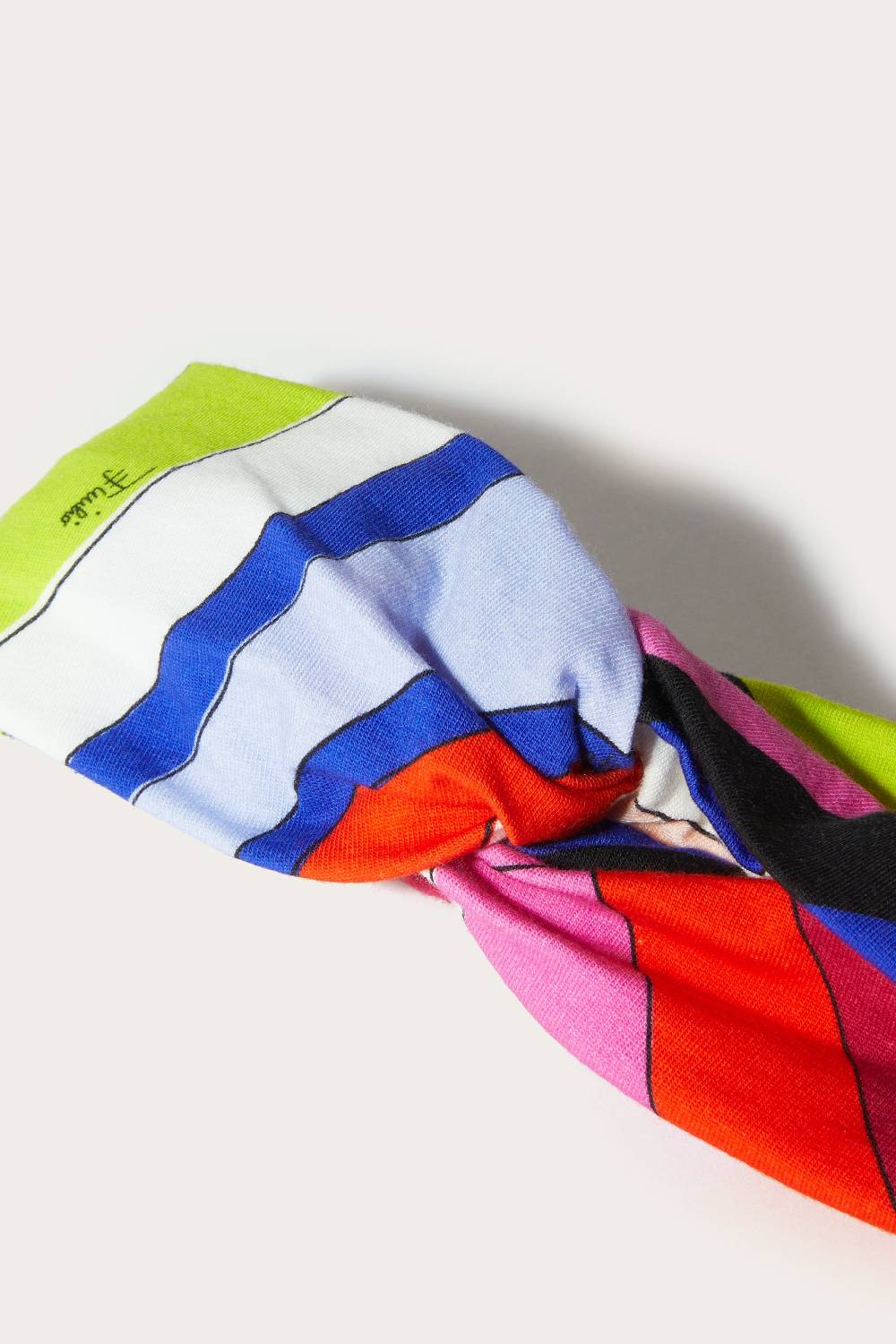 Pucci Iride-Print Headband Sottocosto