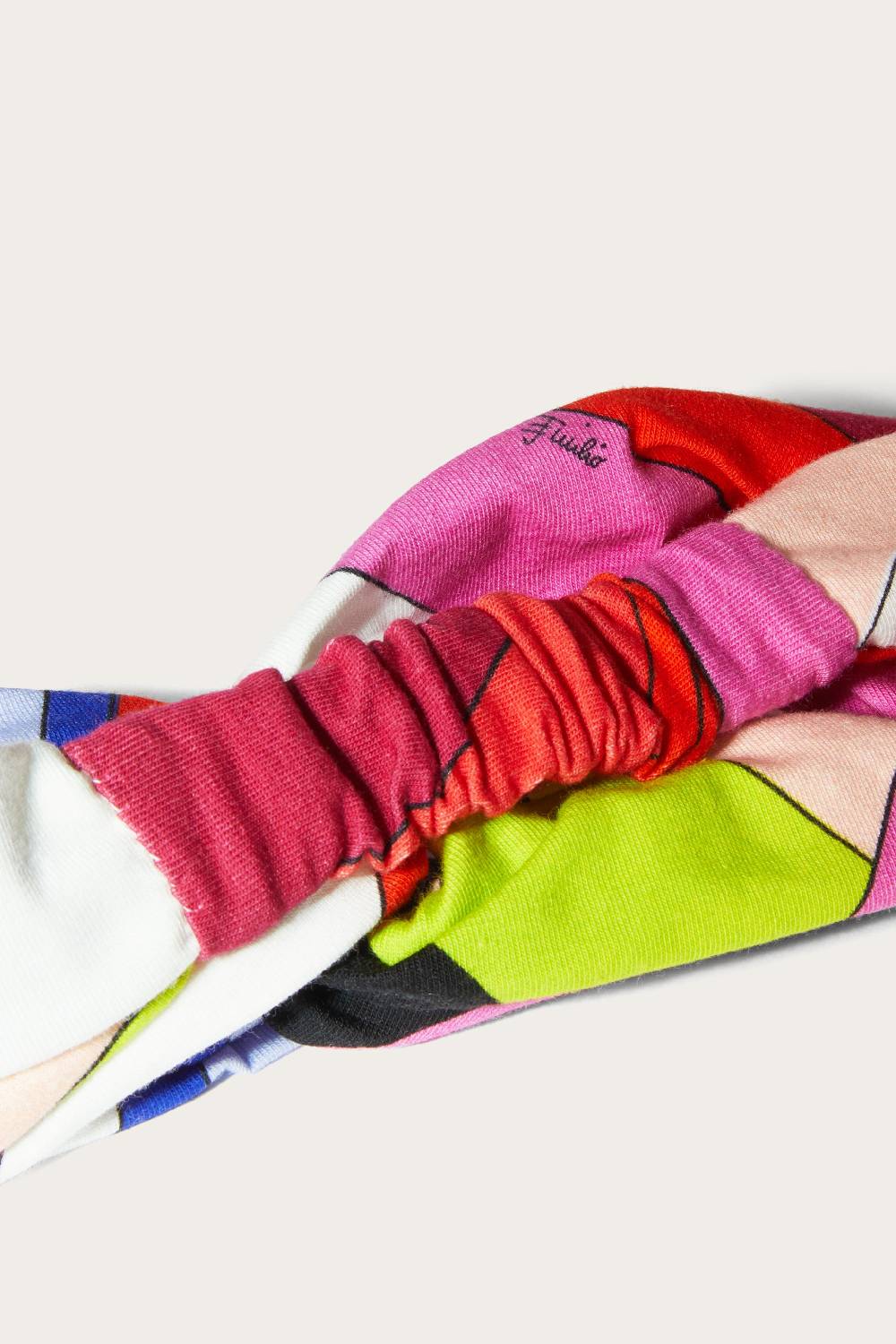 Pucci Iride-Print Headband Sottocosto
