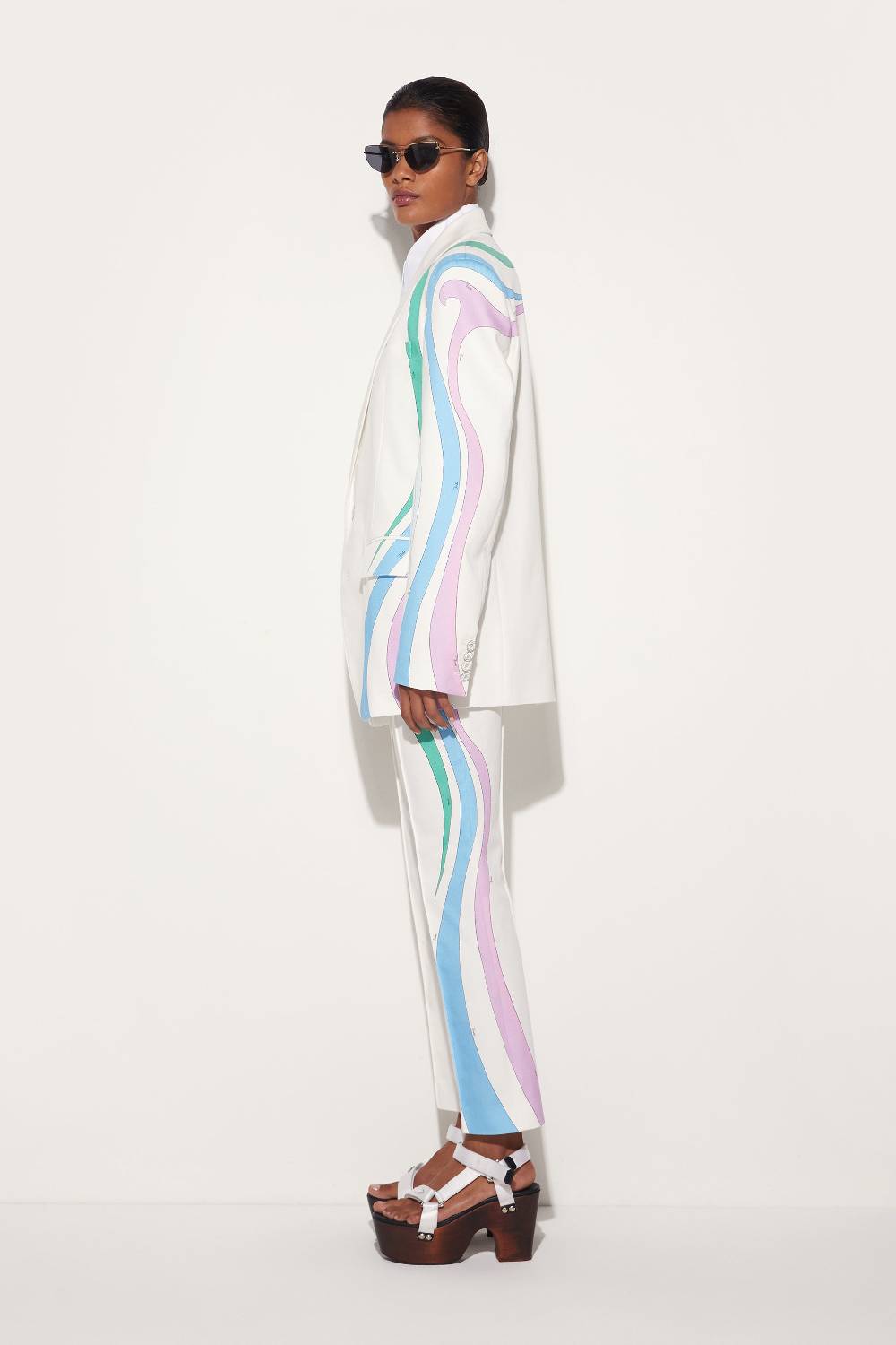 Pucci Blazer monopetto con finiture Marmo Economico