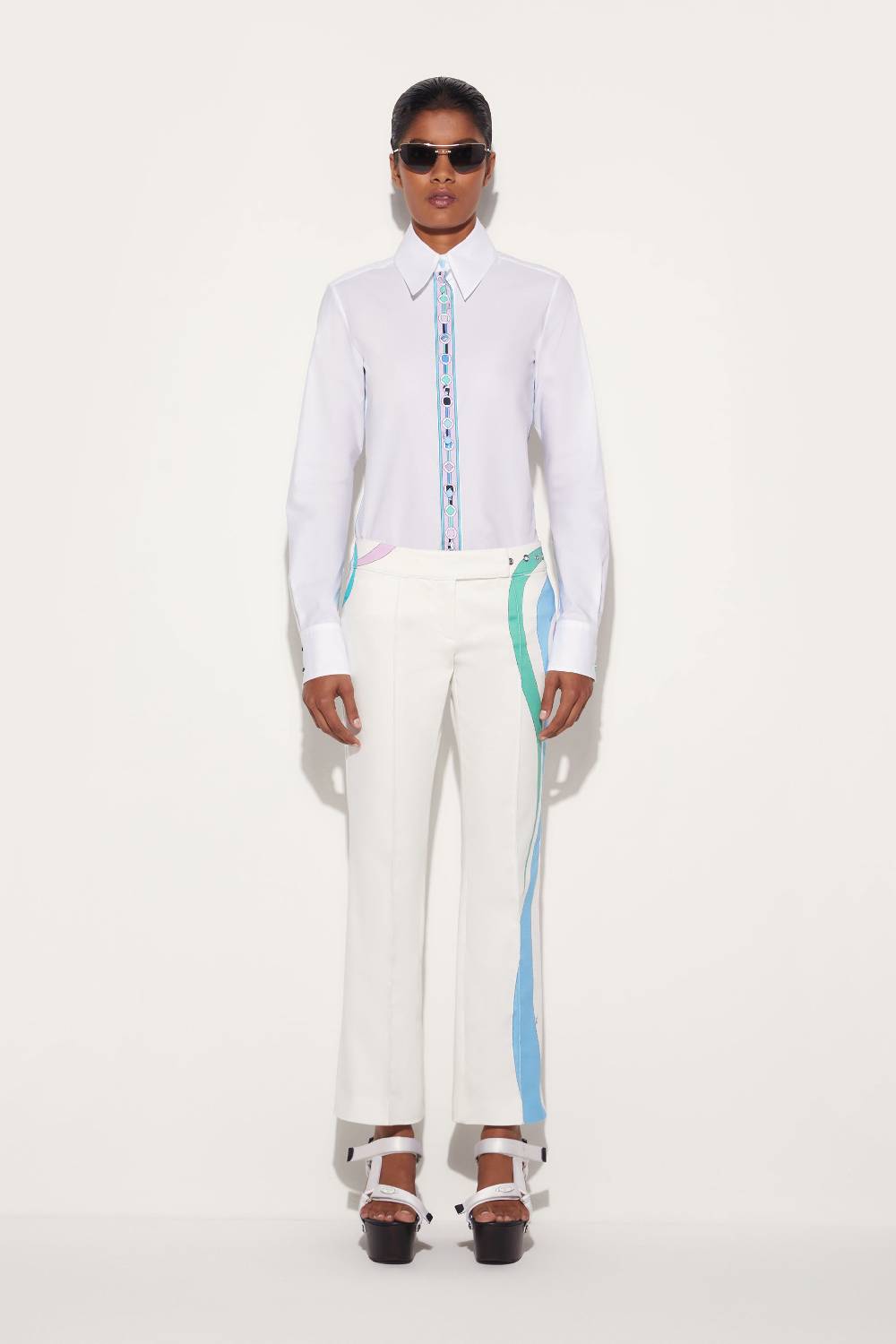 Pucci Pantaloni con finiture Marmo Online