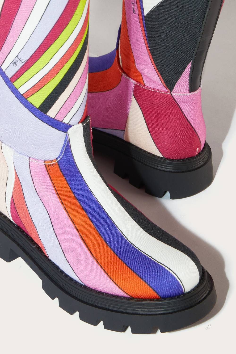 Pucci Iride-Print Boots Saldi Di Fabbrica