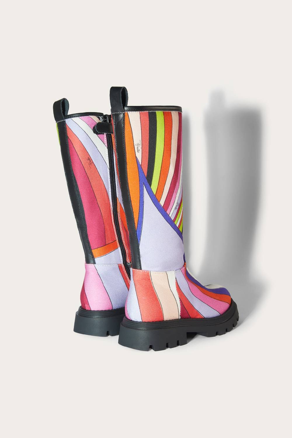 Pucci Iride-Print Boots Saldi Di Fabbrica