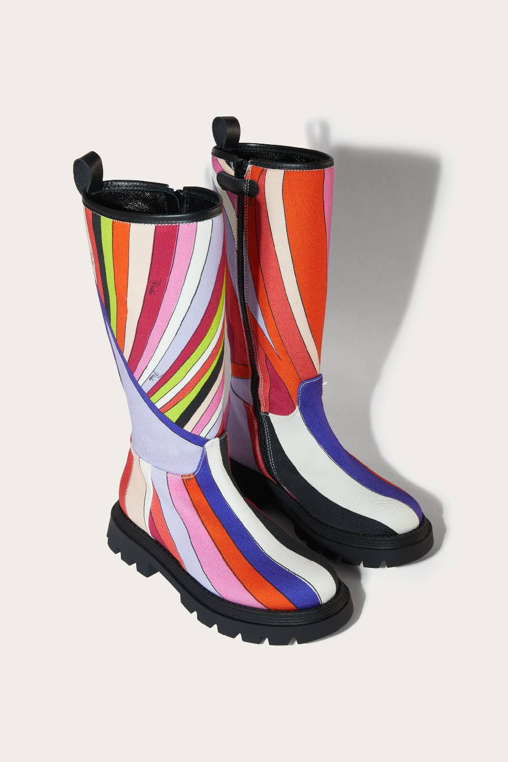 Pucci Iride-Print Boots Saldi Di Fabbrica