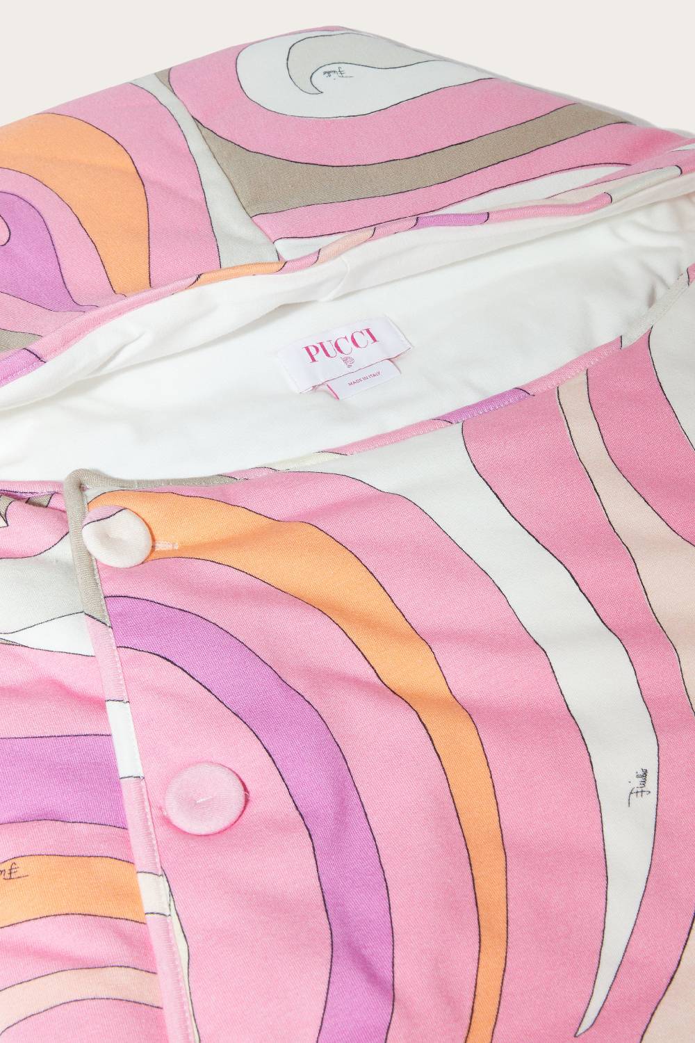 Pucci Marmo-Print Baby Sleeping Bag Italia