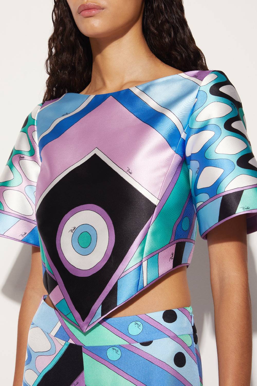 Pucci Top con stampa Vivara Promozione